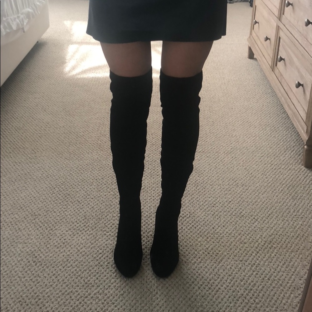 Black Over the knee boots